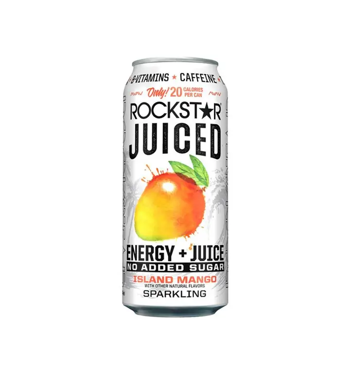 Rockstar Juiced Island Mango can