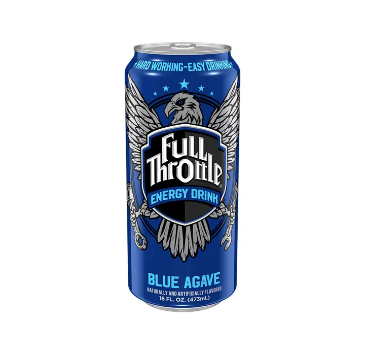 Full Throttle Blue Agave can