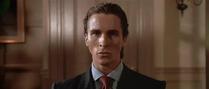 Christian Bale in American Psycho
