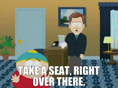 Take a seat meme