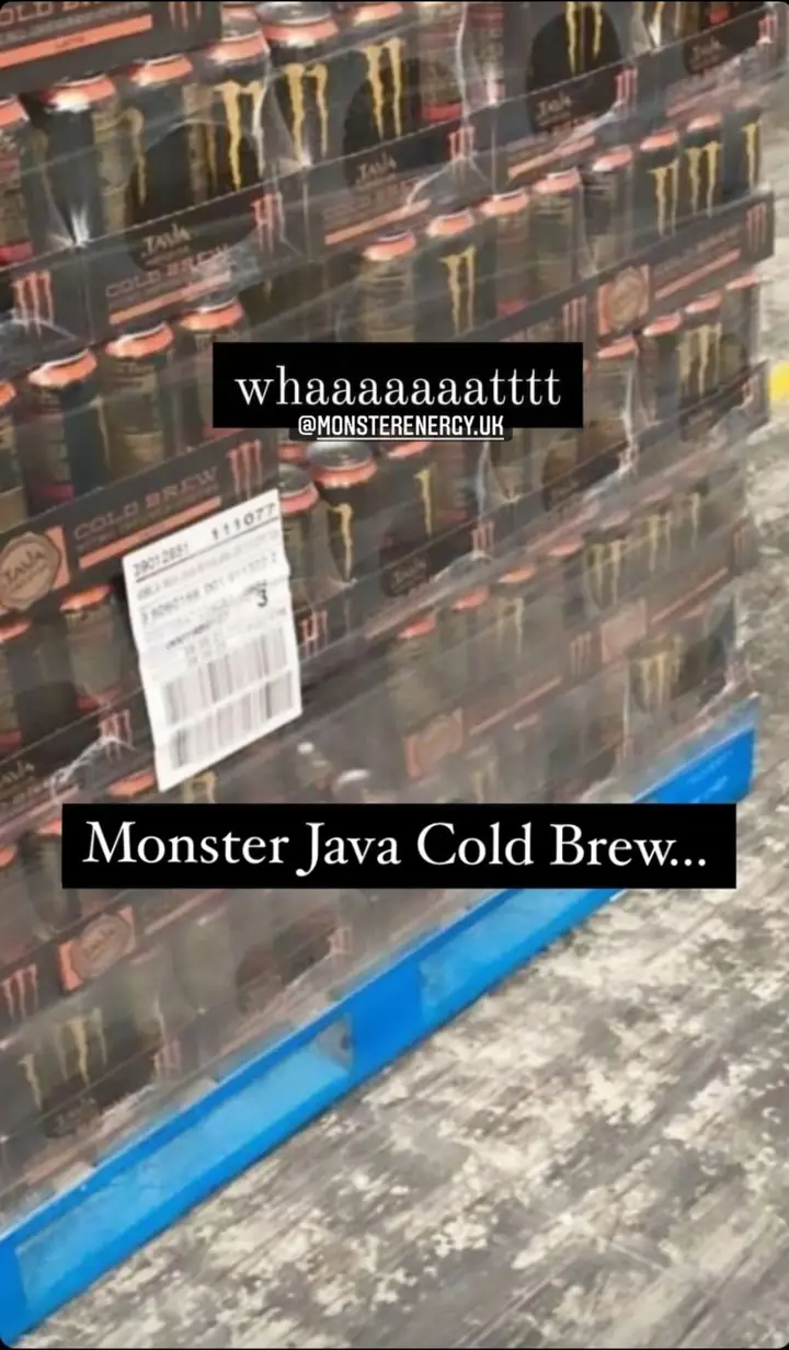 Java Monster Cold Brew can