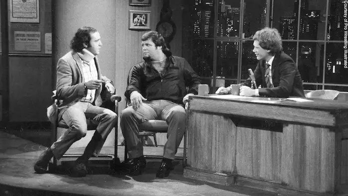 Jerry Lawler and Andy Kaufman