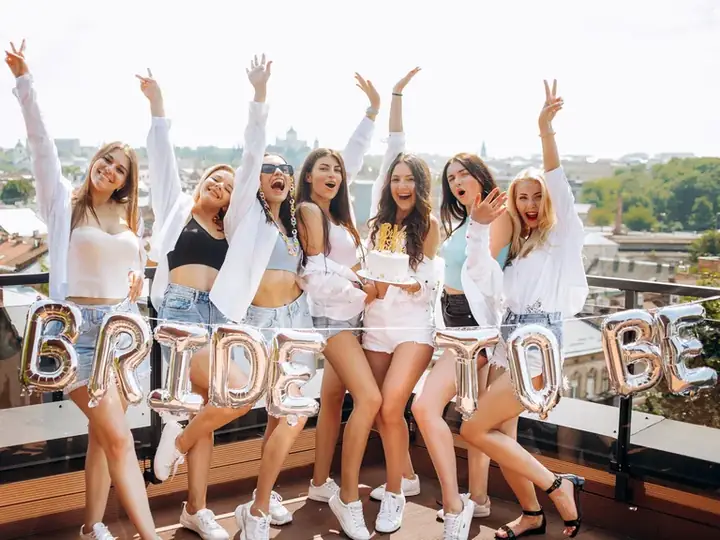 A bachelorette party