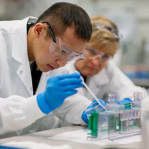 Scientists in a lab