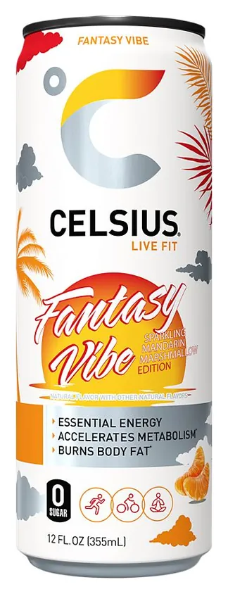 CELSIUS Fantasy Vibe Sparkling Mandarin Marshmallow