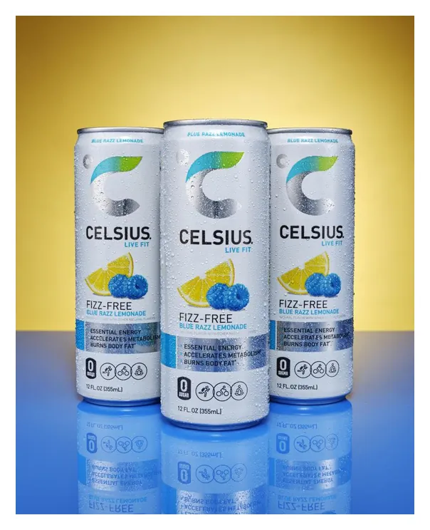 CELSIUS Fizz Free Blue Razz Lemonade