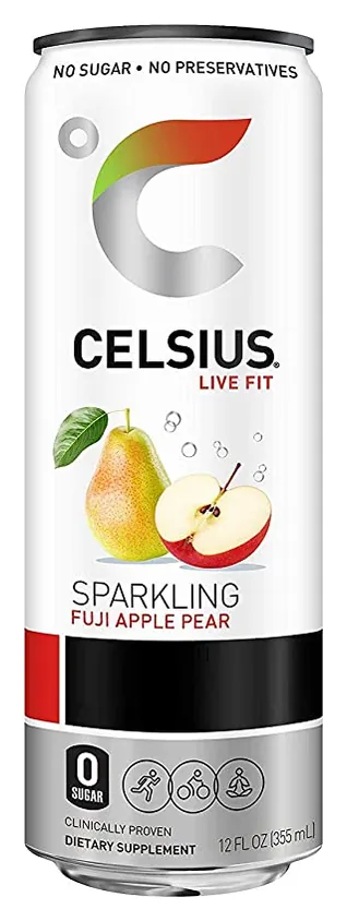CELSIUS Sparkling Fuji Apple Pear