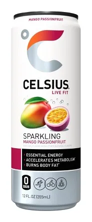 CELSIUS Sparkling Mango Passionfruit