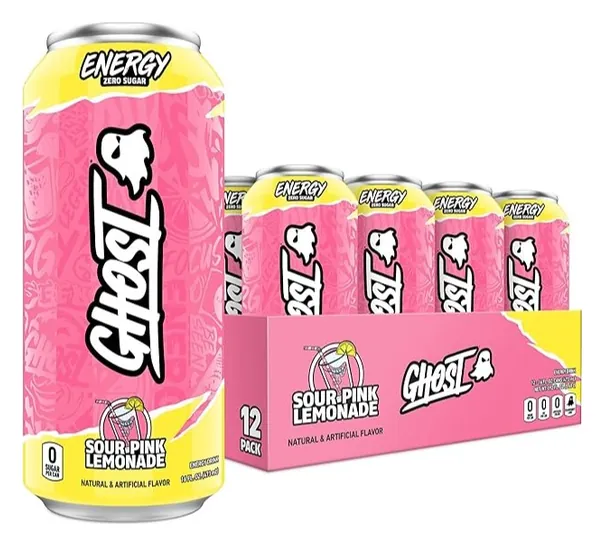 Ghost Sour Pink Lemonade