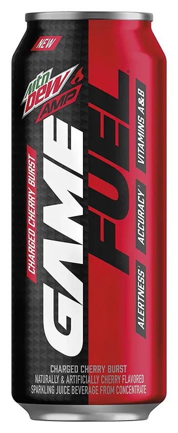 Mtn Dew Game Fuel Charged Cherry Burst
