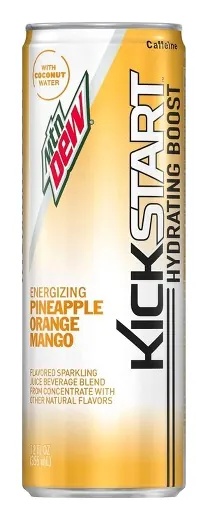 Mtn Dew Kickstart Pineapple Orange Mango