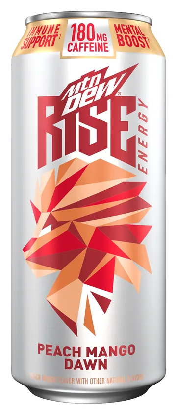 Mtn Dew Rise Peach Mango Dawn