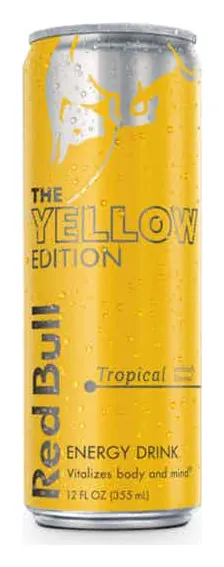 Red Bull Yellow Edition Tropical