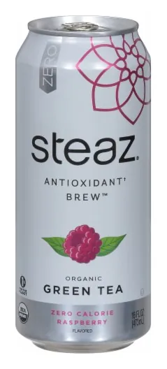 Steaz Zero Calorie Iced Green Tea Raspberry