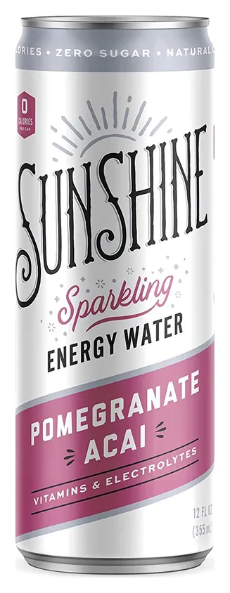 Sunshine Sparkling Pomegranate Acai